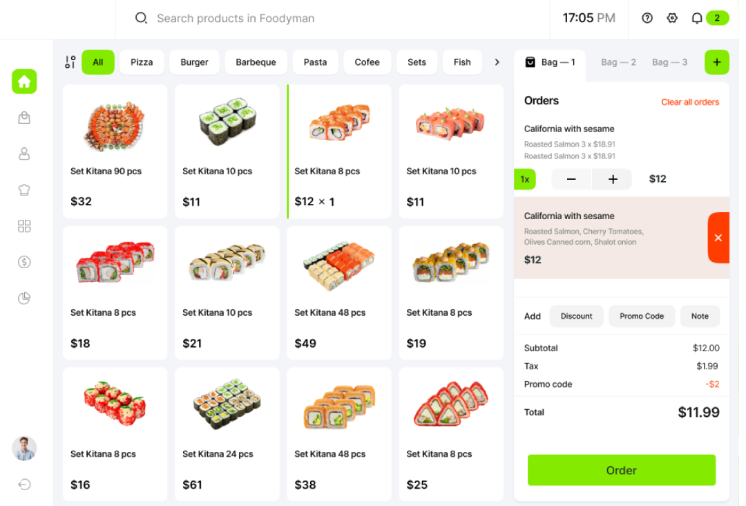 RestFlow POS Interface